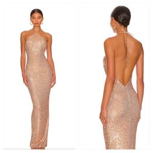 Revolve Nookie Treasure Gown medium